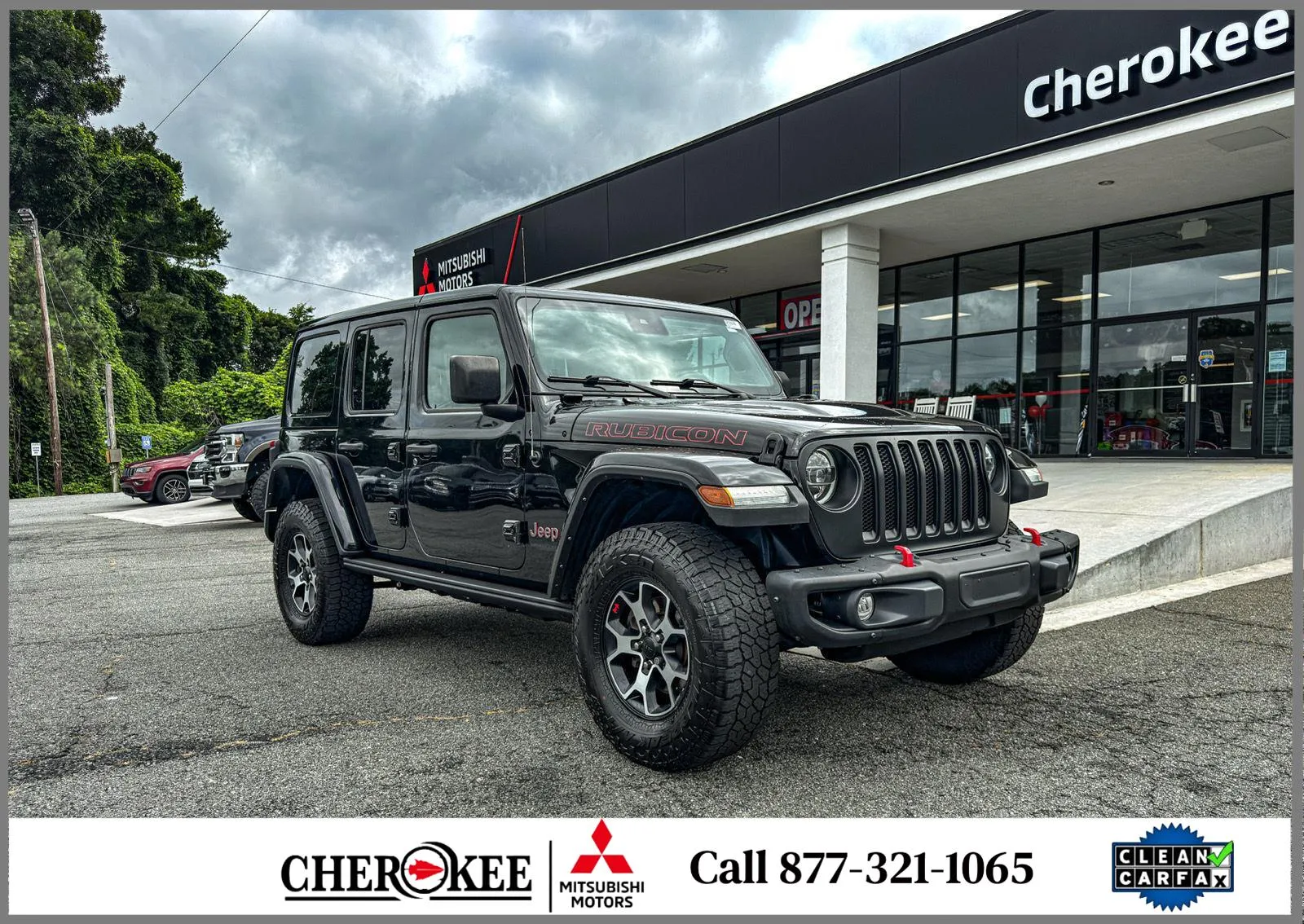 Black 2021 JEEP WRANGLER UNLIMITED RUBICON 4X4 for sale in Canton, GA
