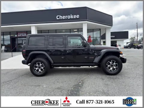 Photos of 2021 JEEP WRANGLER UNLIMITED RUBICON 4X4 for sale in Canton, GA at Cherokee Mitsubishi