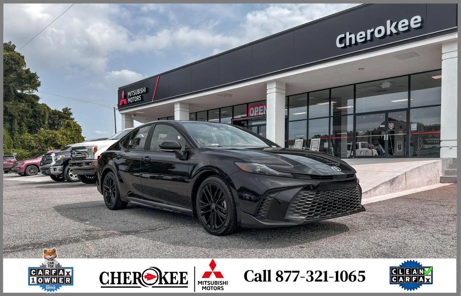 Black 2025 TOYOTA CAMRY HYBRID for sale in Canton, GA