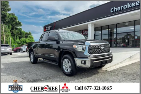 Black 2019 TOYOTA TUNDRA SR DOUBLE CAB 6.5' BED 4. for sale in Canton, GA