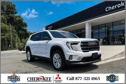 White 2026 GMC Acadia FWD Elevation for sale in Canton, GA