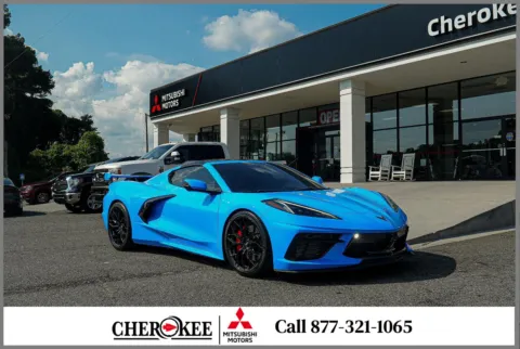 Blue 2021 Chevrolet Corvette 2LT for sale in Canton, GA