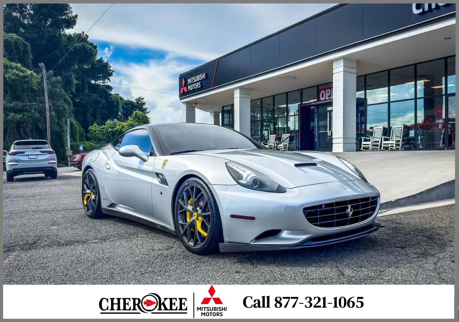 Silver 2010 Ferrari California 2DR CONV for sale in Canton, GA