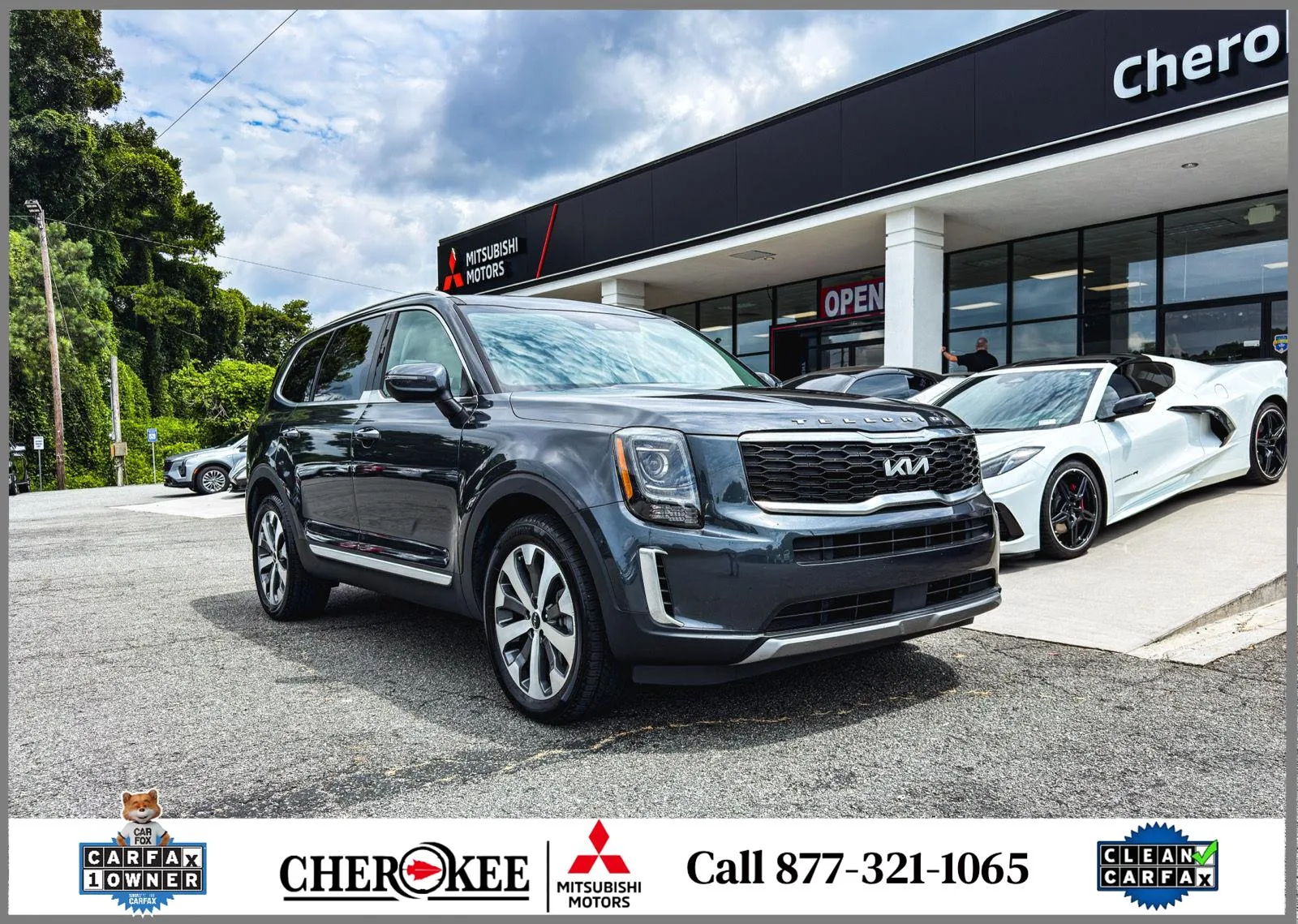 Gray 2022 Kia Telluride S for sale in Canton, GA