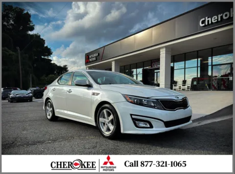 White 2015 Kia Optima LX for sale in Canton, GA