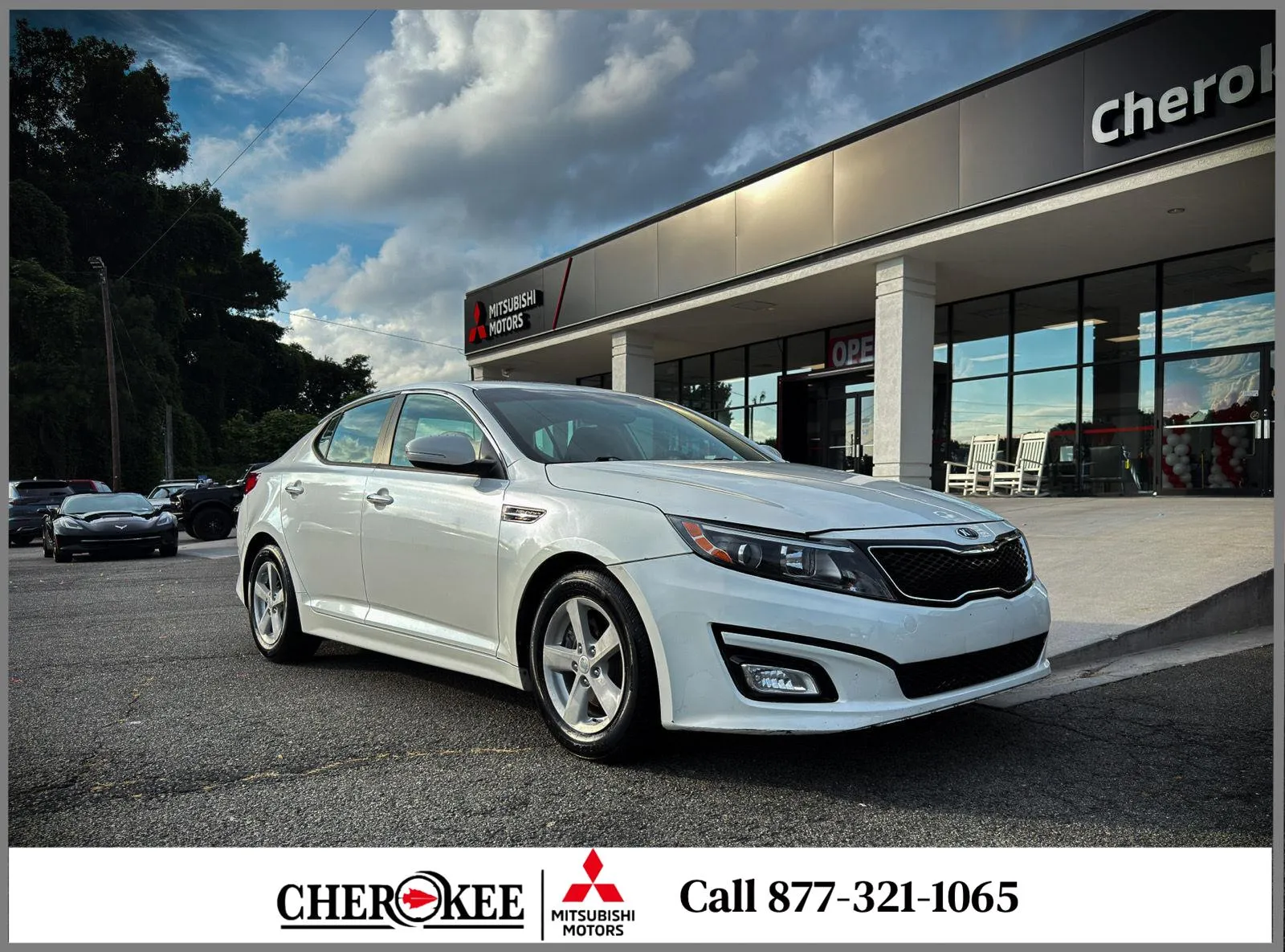 White 2015 Kia Optima LX for sale in Canton, GA
