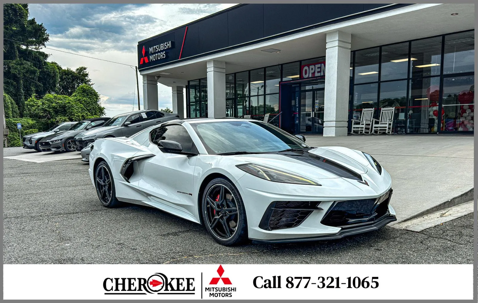 White 2024 Chevrolet Corvette 1LT for sale in Canton, GA