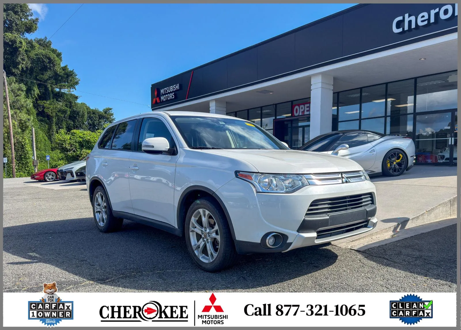 Used 2015 Mitsubishi Outlander SE with VIN JA4AD3A33FZ009129 for sale in Canton, GA