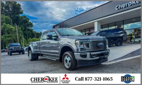 Gray 2021 Ford Super Duty F-350 DRW LARIAT for sale in Canton, GA