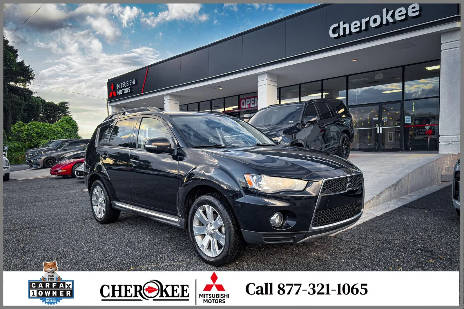 Black 2013 Mitsubishi Outlander SE for sale in Canton, GA
