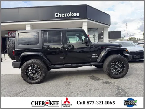 Photos of 2018 Jeep Wrangler JK Unlimited Sahara for sale in Canton, GA at Cherokee Mitsubishi