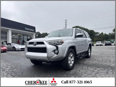 Silver 2015 Toyota 4Runner SR5 for sale in Canton, GA