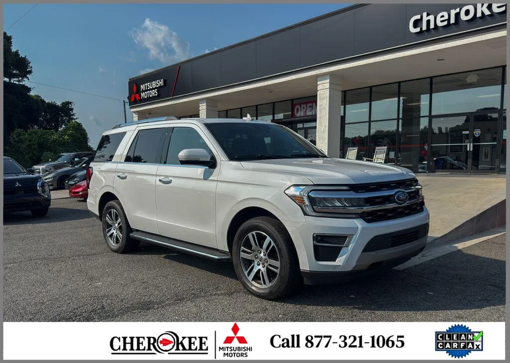 White 2022 Ford Expedition Limited for sale in Canton, GA