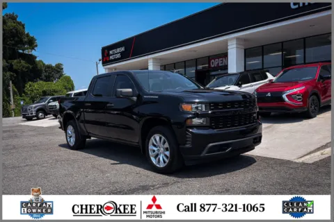 Black 2022 Chevrolet Silverado 1500 LTD Custom for sale in Canton, GA
