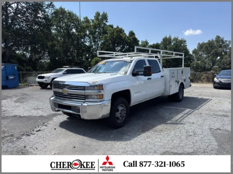 White 2016 Chevrolet Silverado 3500 HD Work Truck for sale in Canton, GA