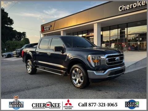 Blue 2022 Ford F-150 XLT for sale in Canton, GA