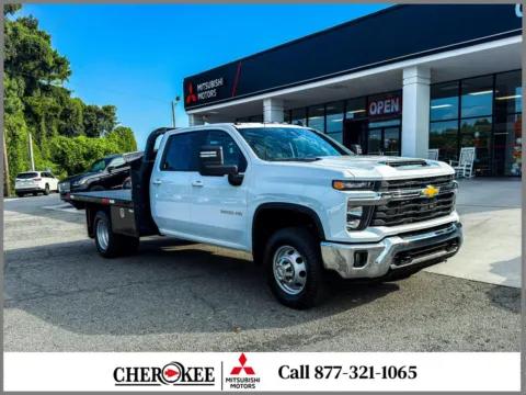 White 2025 Chevrolet Silverado 3500 HD CC LT for sale in Canton, GA