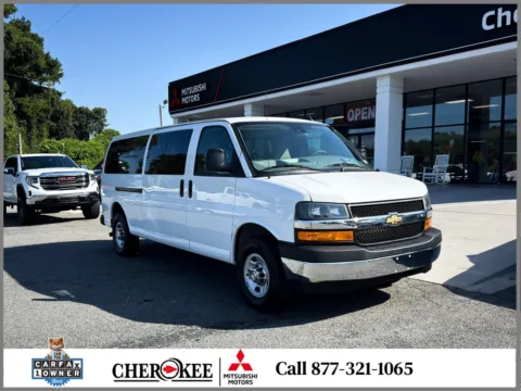 White 2024 Chevrolet Express Passenger LT for sale in Canton, GA