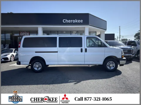 Photos of 2024 Chevrolet Express Passenger LT for sale in Canton, GA at Cherokee Mitsubishi