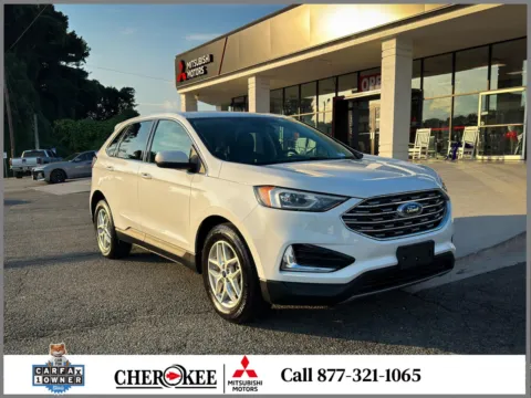 White 2022 Ford Edge SEL for sale in Canton, GA