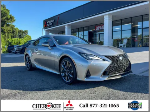Silver 2022 Lexus RC 350 F SPORT for sale in Canton, GA