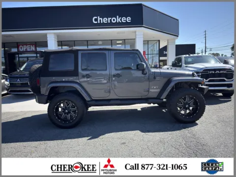 Photos of 2017 Jeep Wrangler Unlimited Sahara for sale in Canton, GA at Cherokee Mitsubishi