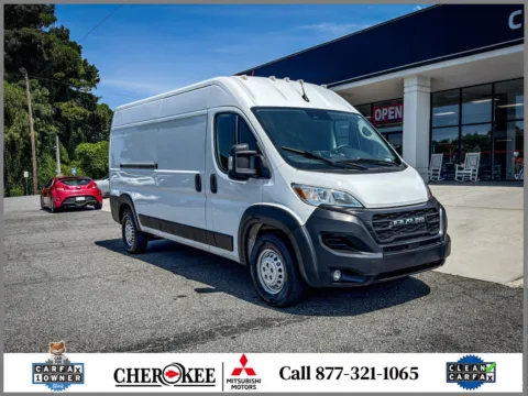 White 2025 Ram ProMaster Cargo Van Tradesman for sale in Canton, GA