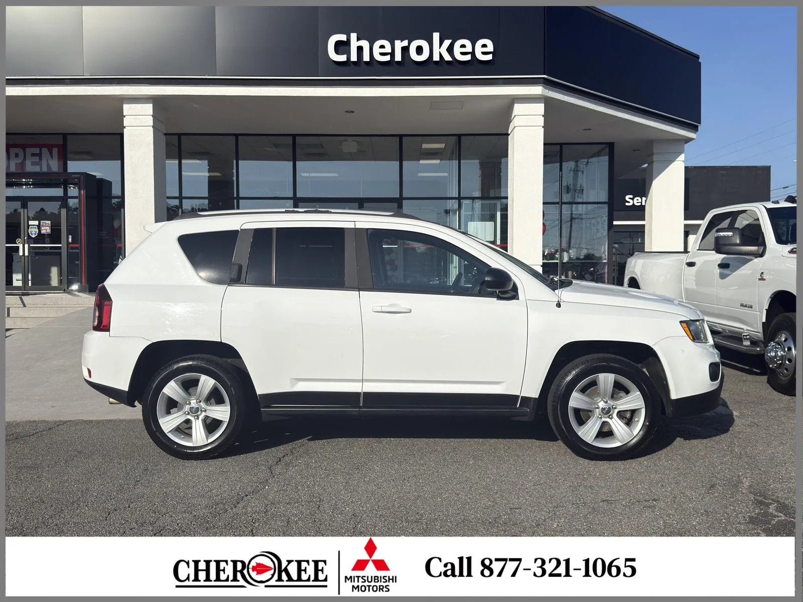 Used 2016 Jeep Compass Sport with VIN 1C4NJCBA9GD553596 for sale in Canton, GA