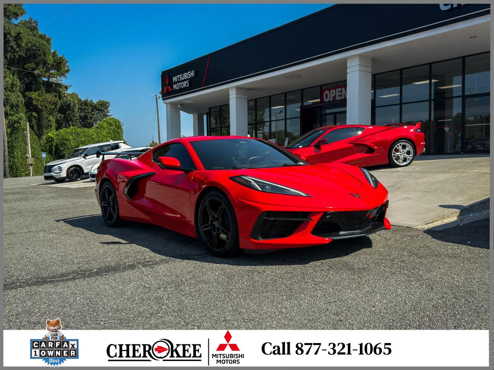 Red 2025 Chevrolet Corvette 3LT for sale in Canton, GA