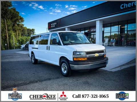 White 2024 Chevrolet Express Passenger LT for sale in Canton, GA