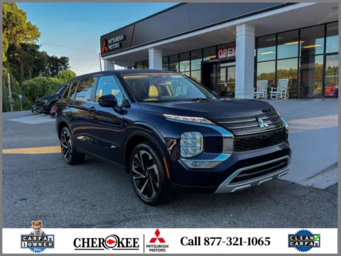 Blue 2024 Mitsubishi Outlander SE for sale in Canton, GA