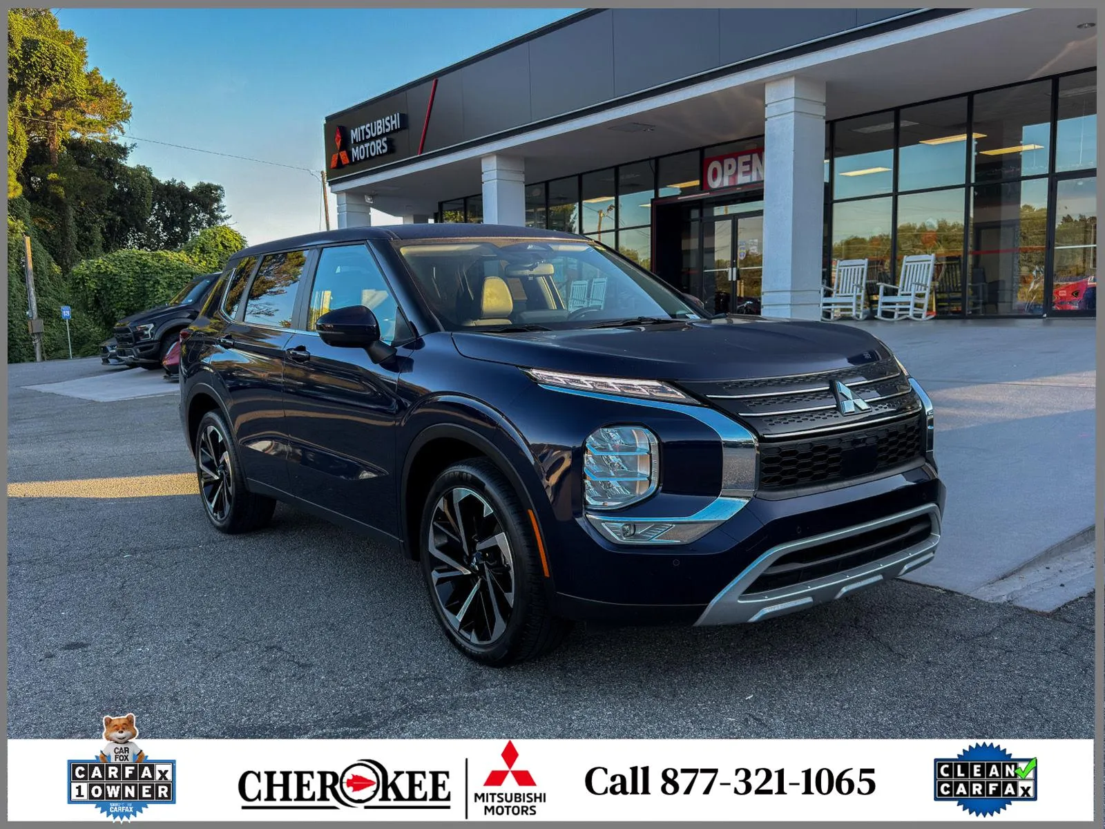 Blue 2024 Mitsubishi Outlander SE for sale in Canton, GA