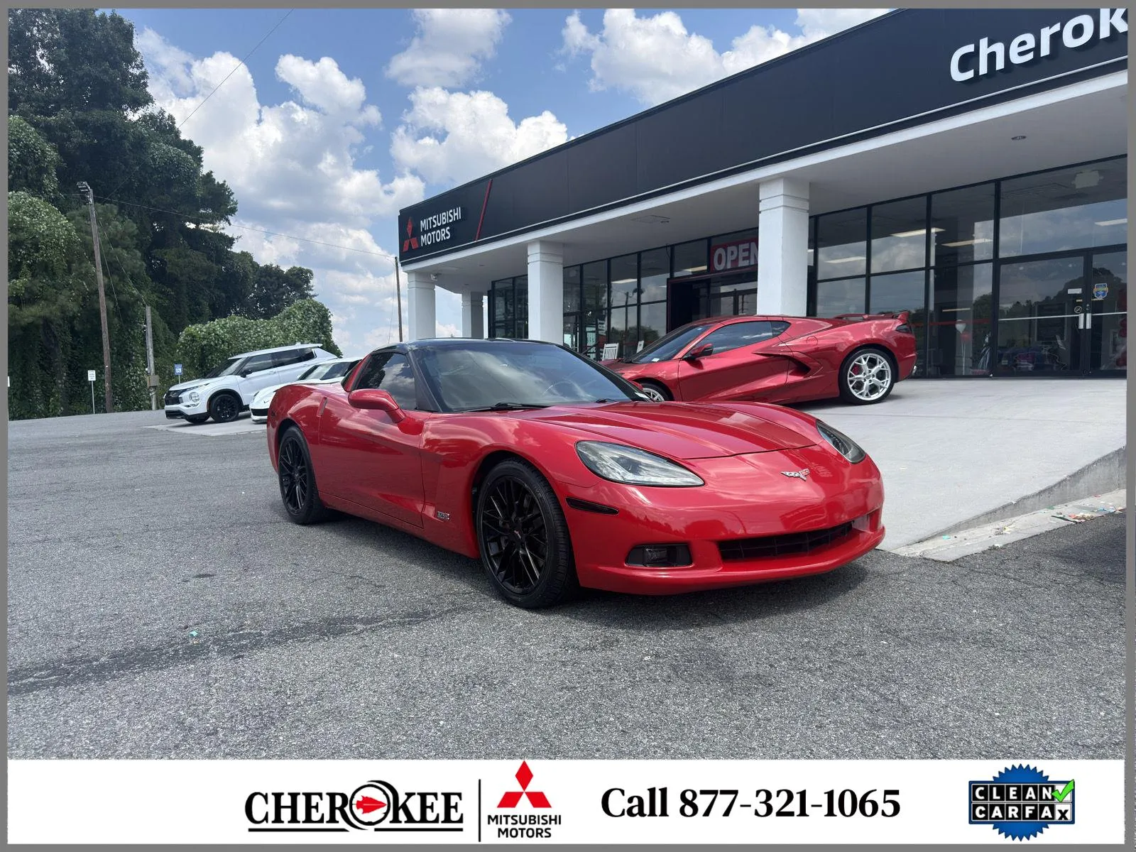 Red 2005 Chevrolet Corvette for sale in Canton, GA