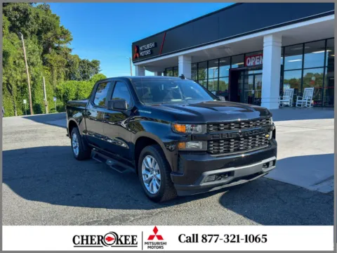 Black 2022 Chevrolet Silverado 1500 LTD Custom for sale in Canton, GA