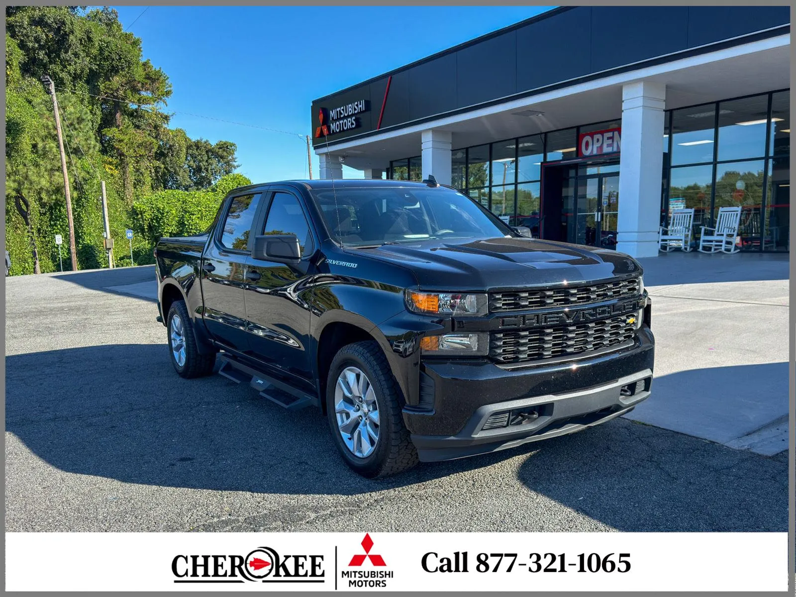 Black 2022 Chevrolet Silverado 1500 LTD Custom for sale in Canton, GA