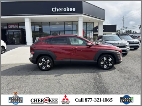 Photos of 2025 Hyundai Kona SEL for sale in Canton, GA at Cherokee Mitsubishi