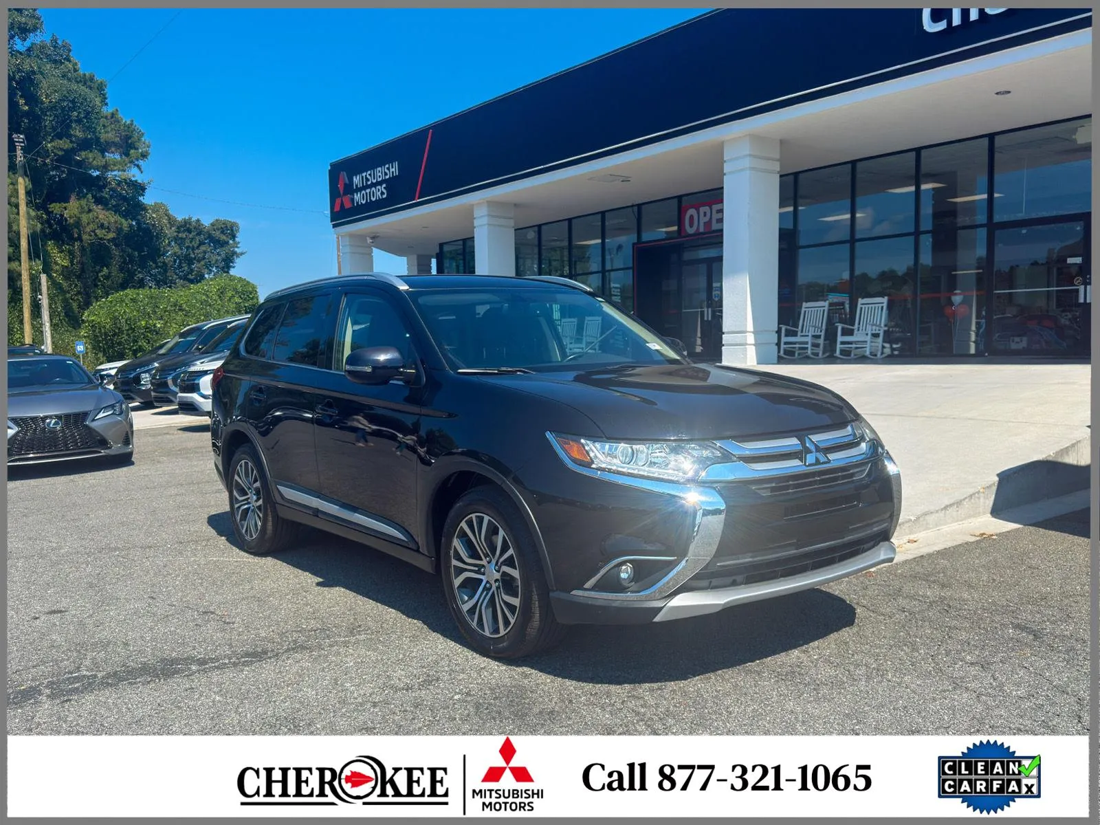 Black 2017 Mitsubishi Outlander SEL for sale in Canton, GA