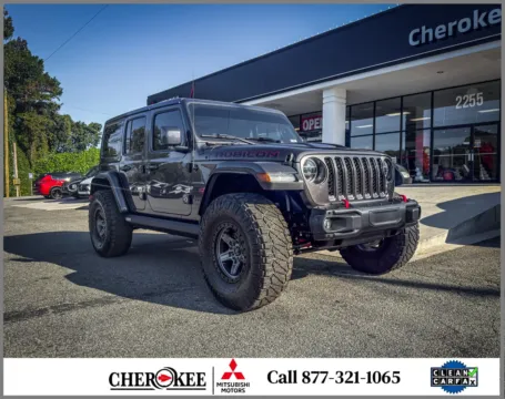 Gray 2021 Jeep Wrangler Unlimited Rubicon for sale in Canton, GA