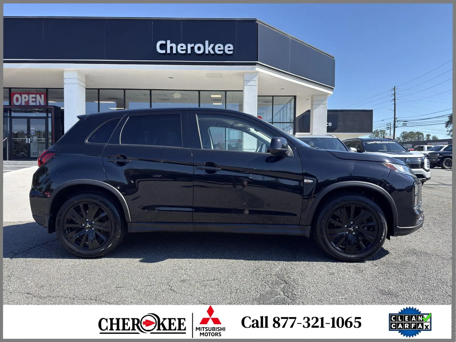 Used 2022 Mitsubishi Outlander Sport LE with VIN JA4ARUAU8NU003810 for sale in Canton, GA