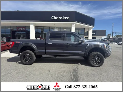 Photos of 2021 Ford F-150 Platinum for sale in Canton, GA at Cherokee Mitsubishi