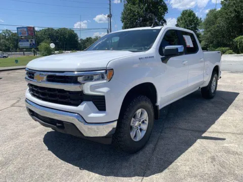 White 2023 Chevrolet Silverado 1500 LT for sale in Canton, GA