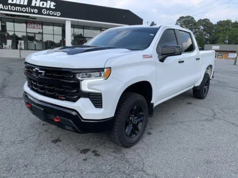 White 2023 Chevrolet Silverado 1500 LT Trail Boss for sale in Canton, GA