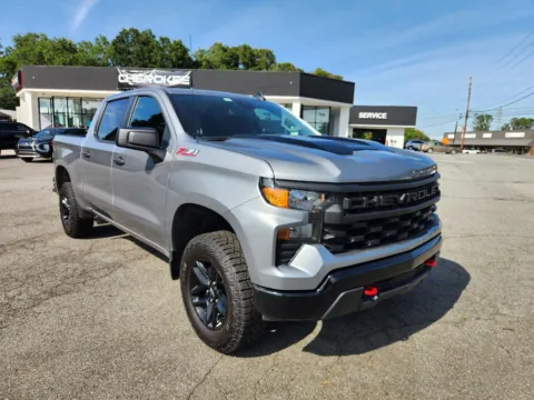Gray 2024 Chevrolet Silverado 1500 Custom Trail Boss for sale in Canton, GA