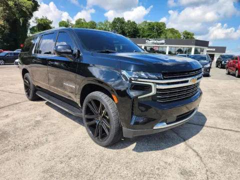 Black 2021 Chevrolet Suburban LT for sale in Canton, GA