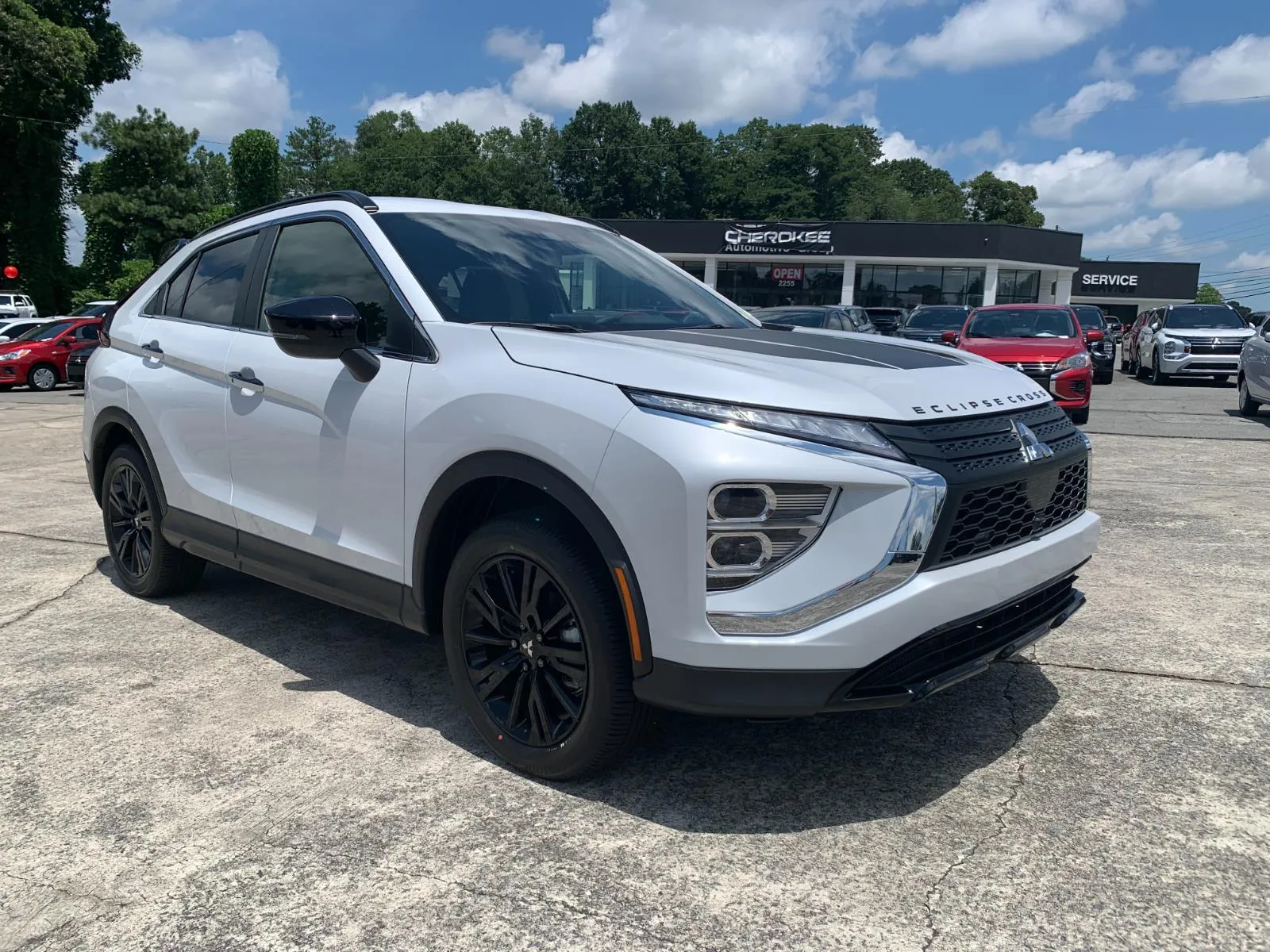 White 2025 Mitsubishi Eclipse Cross Black Edition for sale in Canton, GA
