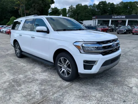 White 2024 Ford Expedition Max Limited for sale in Canton, GA