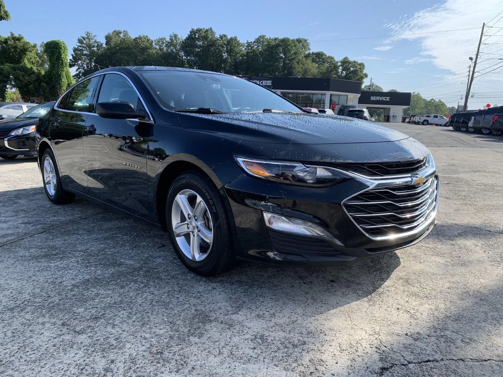 Black 2023 Chevrolet Malibu LT for sale in Canton, GA