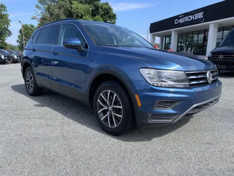 Blue 2019 Volkswagen Tiguan SE for sale in Canton, GA
