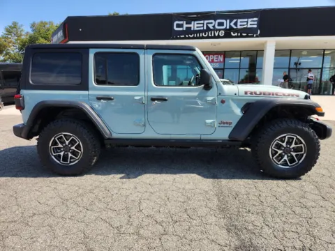 Photos of 2024 Jeep Wrangler Rubicon for sale in Canton, GA at Cherokee Mitsubishi