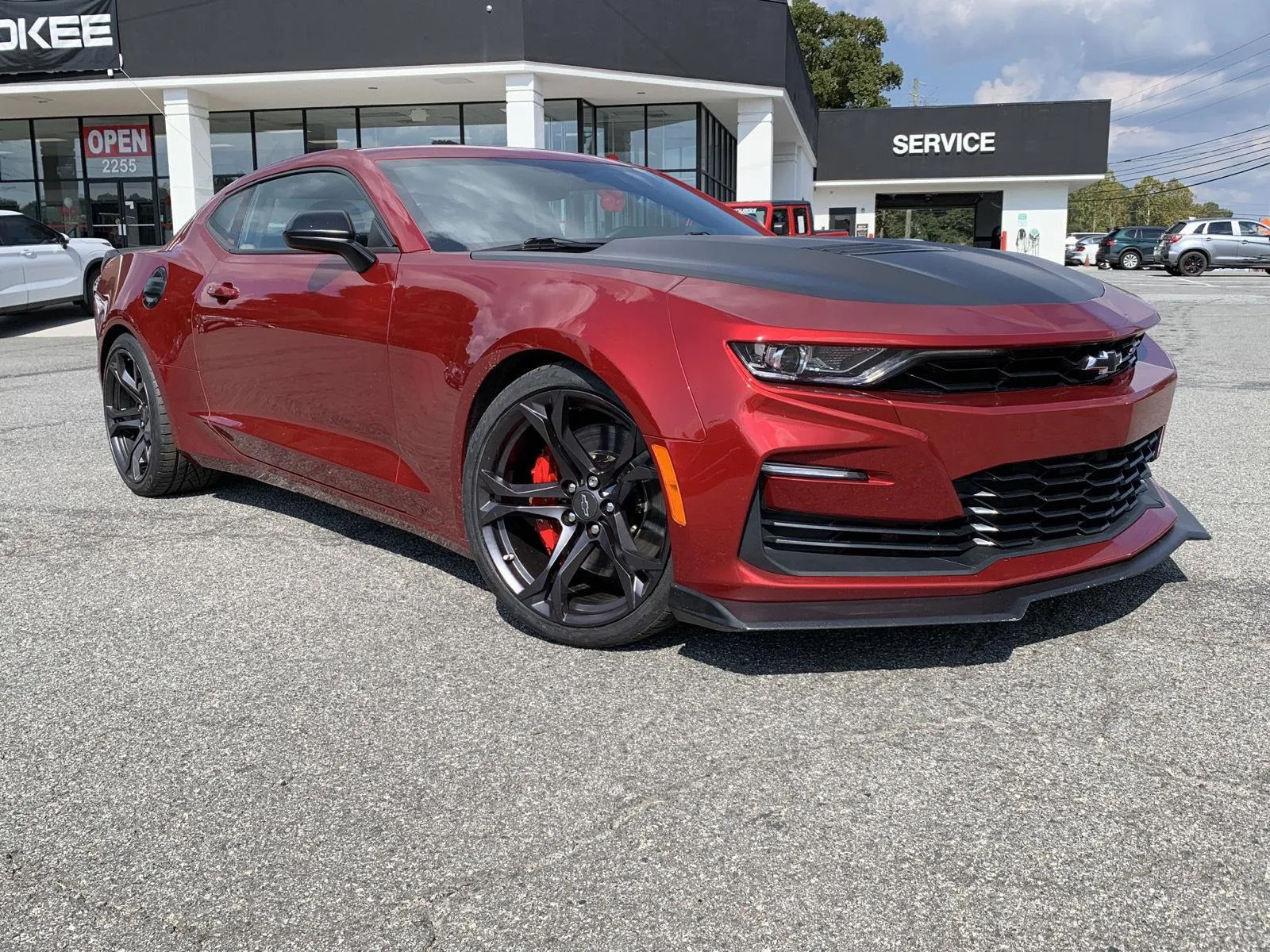 Red 2021 Chevrolet Camaro 2SS for sale in Canton, GA